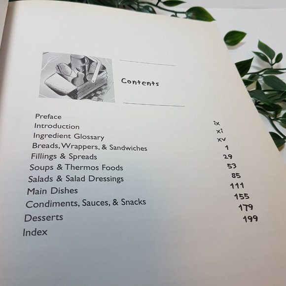 Cookbook The Vegetarian Lunchbasket by Linda Haynes - Picture 6 of 10